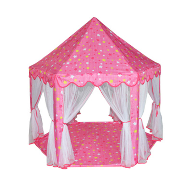 Portable Princess Castle Play Tent Children Activity Fairy House kids Funny Indoor Outdoor Playhouse Beach Tent Baby playing Toy