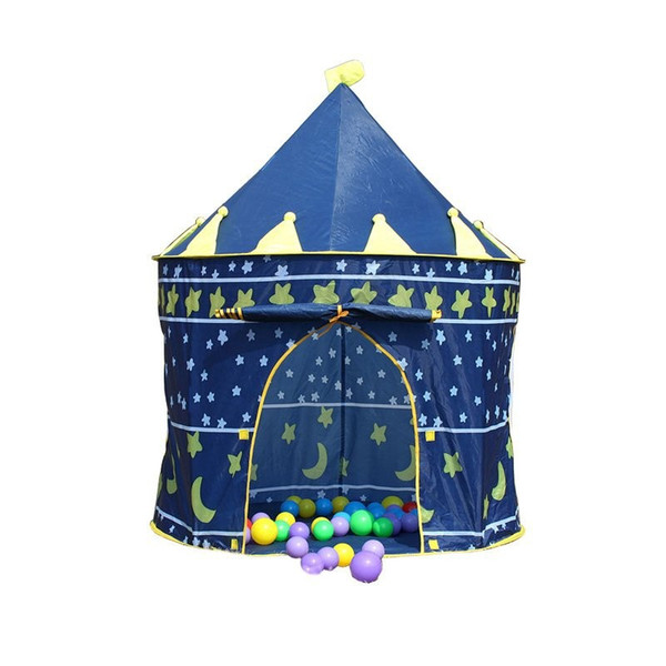 hot Children Beach Tent Prince and Princess Palace Castle Children Playing Indoor Outdoor Toy Tent Game House Free 