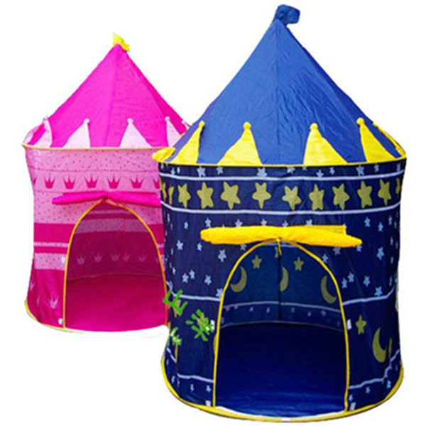 Ultralarge Children Beach Tent Baby Toy Play Game House Kids Princess Prince Castle Indoor Outdoor Toys Tents Christmas Gifts