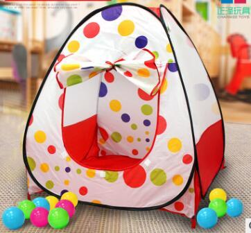 Children Kids Play Tents Outdoor Garden Folding Portable Toy Tent Indoor&Outdoor Pop Up Multicolor Independent House