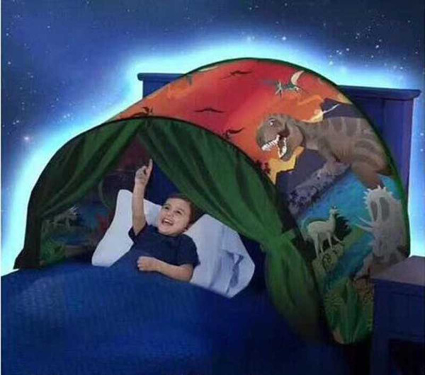 2018 Newest Style Kids Dream Tents Luminous Cartoon Foldable Tent Outdoor Tents Baby Play Sleeping paradise Tent