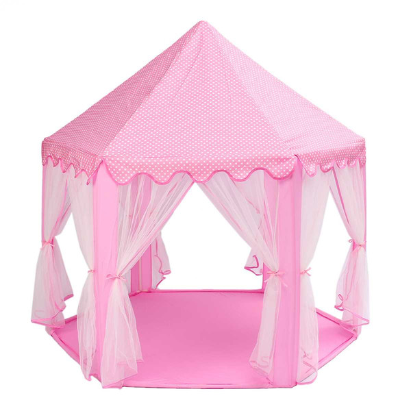 Portable Princess Castle Play Tent Activity Fairy House Fun Playhouse Beach Tent Baby playing Toy Gift For Children