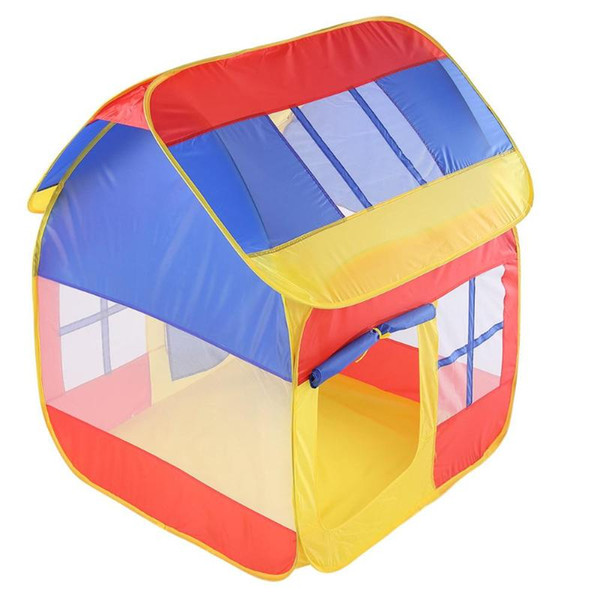 Child Play House Kids Indoor Outdoor Camping Tent Toy Foldable Children Game Tent Net Yarn Playing House Ocean Pit Pool Toys