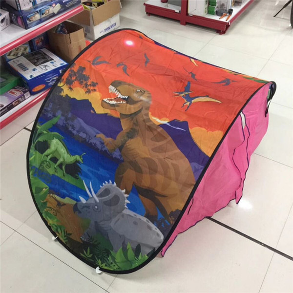 9 Styles Kids Dream Tents Folding Type Moon White Clouds Cosmic Space Snow Tent Fancy Sleeping Prop Without Night Light