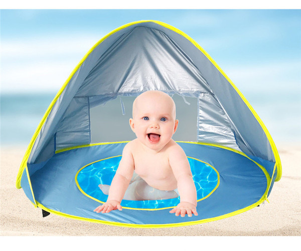 Quick Opening Baby Swimming Beach Tents Children Outdoors Swim Pool Tent Kids Folding Toy Tents 120*80*70 cm Fast 