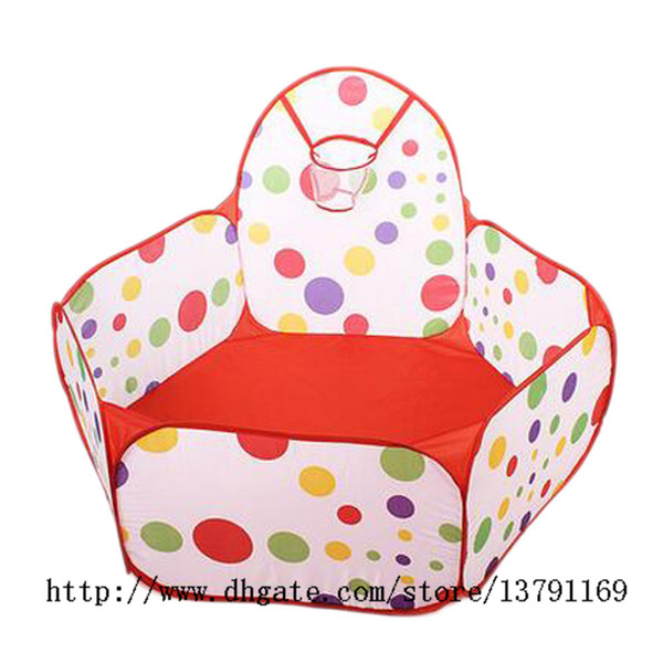 Portable Ball Pit Play Baby Ball Pool Garden Play Tent House Sports Toy Kids Toddlers Toys Balls Not Included Multicolor