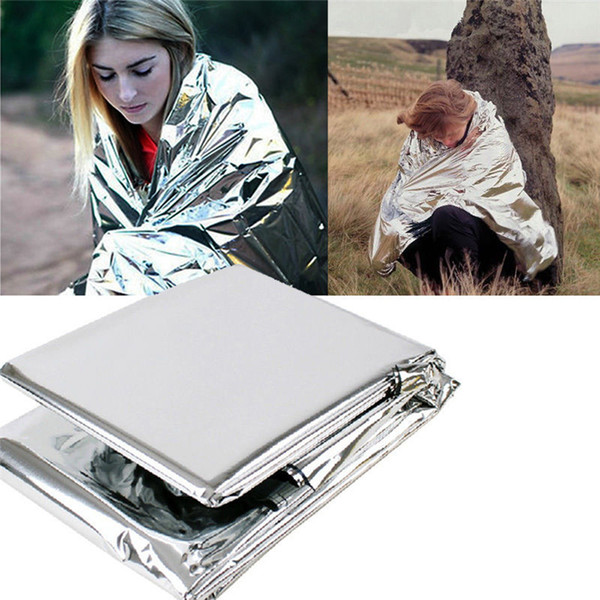 1pcs Waterproof Emergency Survival Foil Thermal First Aid Rescue Blanket