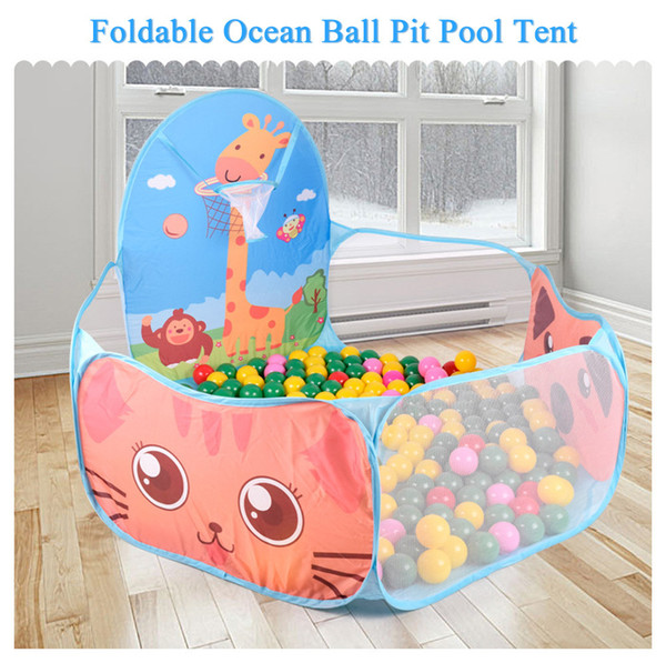 Portable Baby Playpen Children Outdoor Indoor Ball Pool Play Tent Kids Safe Foldable Playpens Game Pool of Balls for Kids Gifts