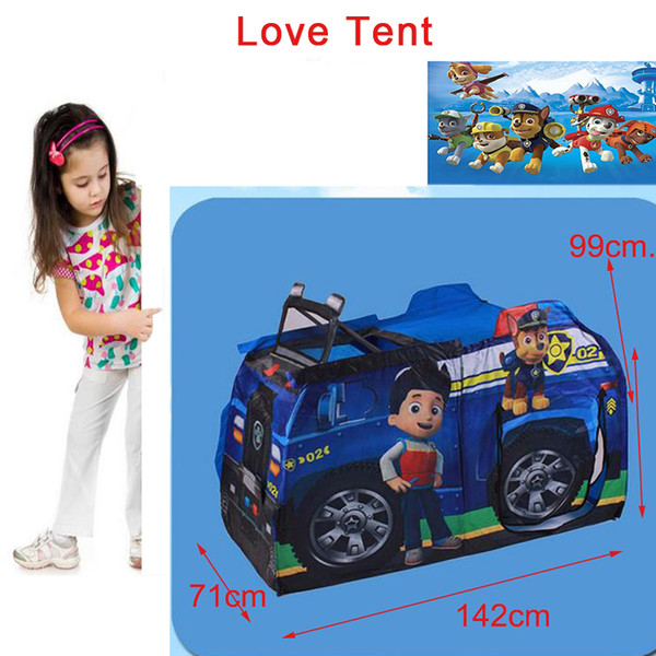 New Arrival Children Tent Factory Direct Foreign Trade / Gaming House Blue Car Gifts For Children Child Tent Indoor/door