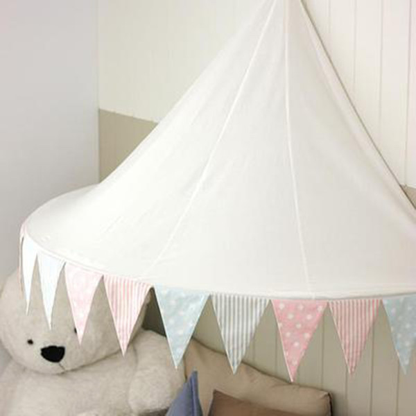 165x100x60cm 100% Cotton Play Tent Children Canopy Mosquito Nets for Crib Girl Boy Kids Room Curtains Tent House Toy Children Birthday Gifts