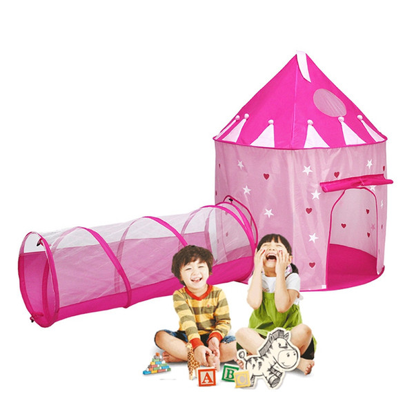 New Arrival Portable Play House Baby Kids Play Tent Outdoor Indoor Castle Play House Toys for Children Ball Pool Toy Tents