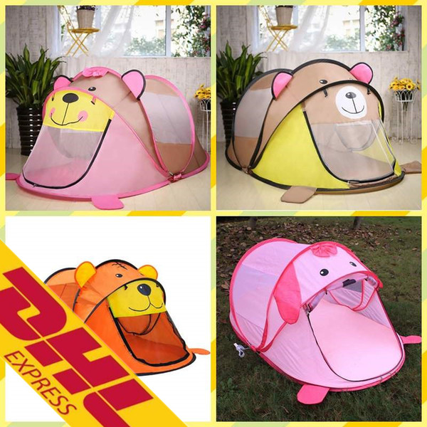 DHL 71inch Kids Play Tents Pop Up Foldable Play Tent with Carry Bag Camping Play House for Toddler Kids Indoor and Outdoor