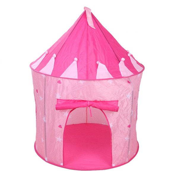 Portable Kids Play Tent Toy Children Girls Princess Outdoor Ball Pool Pit Tent Kids Castle Cubby Play House Toy Tents Kids Gift