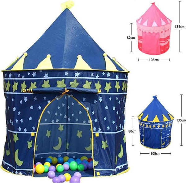 Ultralarge Children Beach Tent, Baby Toy Play Game House, Kids Castle Indoor Outdoor Toys Tents Christmas Gifts