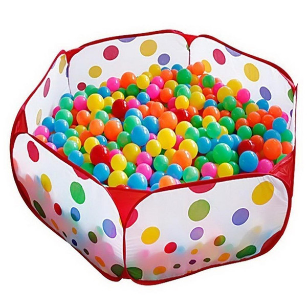 Children Playpen Pit Zippered Bag tent Ball kids tipi Tent for tente enfant Folding Play Unisex Storage Toy with Ocean