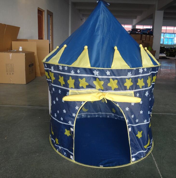Wholesale-Play House Indoor and Outdoor Easy Folding Ocean Ball Pool Pit Game Tent Play Hut Girls Garden Playhouse Kids Children Toy Tent