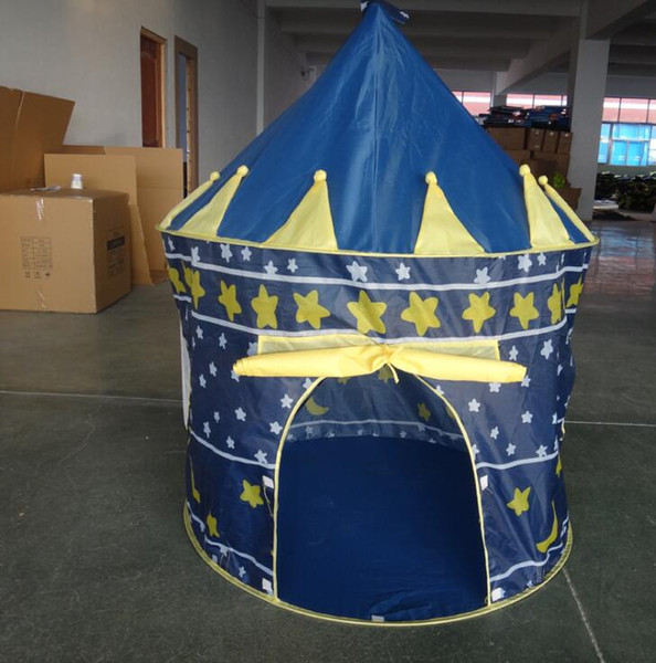 Wholesale-Play House Indoor and Outdoor Easy Folding Ocean Ball Pool Pit Game Tent Play Hut Girls Garden Playhouse Kids Children Toy Tent