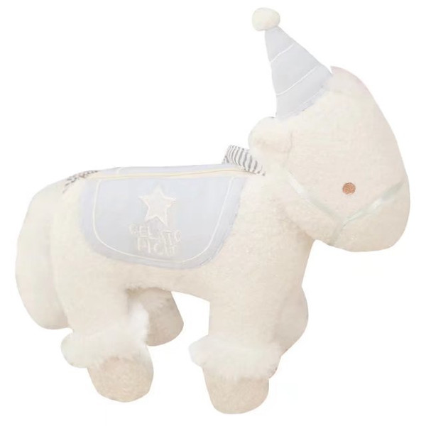 30cm Lovely Cute Pony Unicorn Plush Shoulderbag Backpacks Soft Stuffed Toy Girls Gifts Fluffy Bag DHL Free Shipping