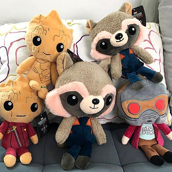 Guardians of the Galaxy Plush Toys 20cm Soft Stuffed Groot Rocket Star-Lord Plush Dolls PP Cotton