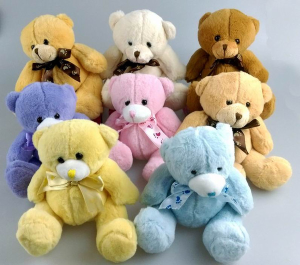 Teddy Bears Plush Toys High Quality 15cm Cute Soft Plush Baby Teddy Bears Dolls Valentines Gifts