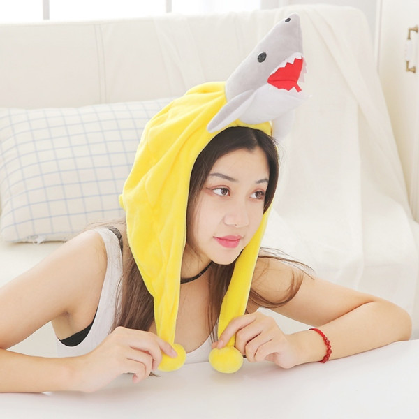 Creative Thousand Paper Cranes Plush Toy Cartoon Little Shark Hat Send Children Send Girlfriend