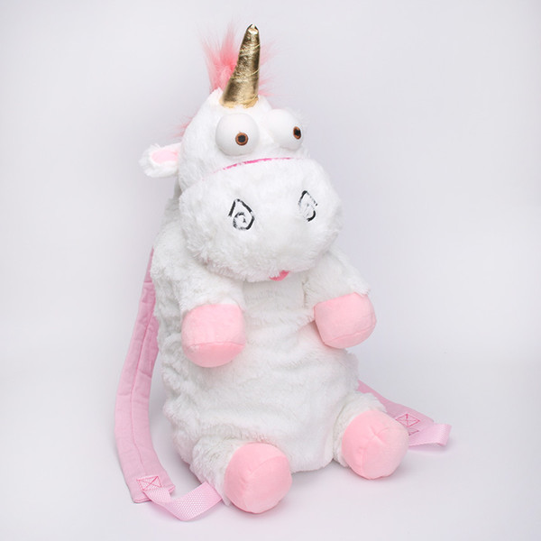 Retail 50cm Unicorn Backpack unicorn bag plush unicorns toy backpack toys for girls kids