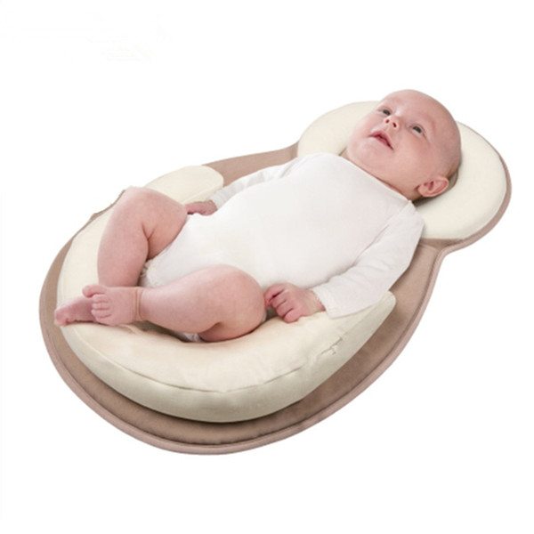 Newborn Baby Positioning Pad Infant Anti Deviation Heading Mat Pillow Toddler Sleep Pillow Kid Bedding Toys Protection Rug