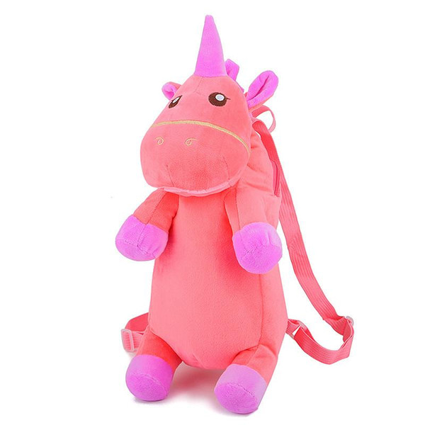 Lovely children plush backpack cartoon bags kids baby school bags cute Puppy School Bag Children Gift Kindergarten Girl Baby Student Bag