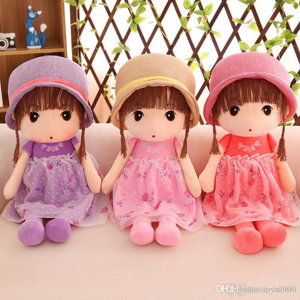 New Plush toys Cute Princess Dolls Stuffed Animals Little Girl Child Birthday Gift plush toys wholesale