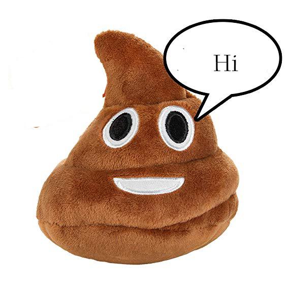 Poop Emoji Plush Toy 25*28cm Kids Toys Stuffed Toys