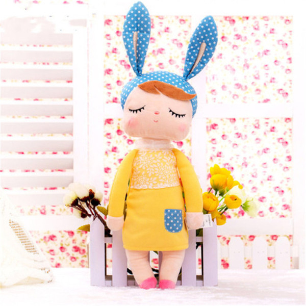 Fashion Rabbit Dream Doll Stuffed Toys Plush Animals Kids Toys for Girls Children Boys Baby Plush Toys Cartoon Mini Angela Rabbit Dolls