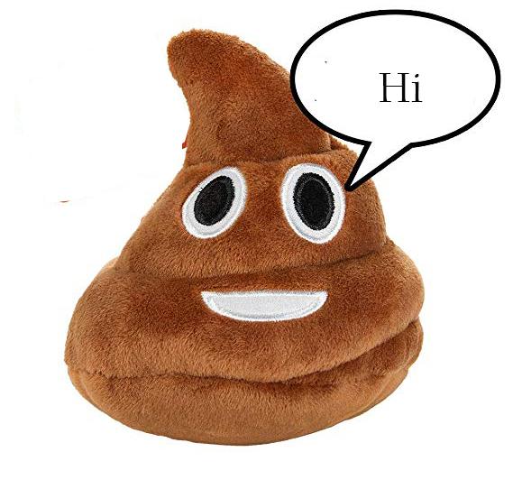 Poop Emoji Plush Toy 25*28cm Kids Toys Stuffed Toys AB