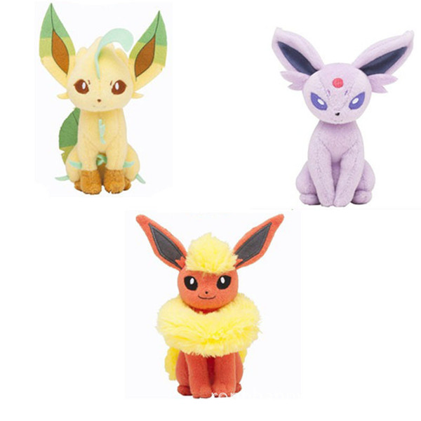 30cm Center Plush toys dolls Jolteon Umbreon Flareon Eevee Espeon Vaporeon Kids Children Toy gifts 9 styles by boomboom