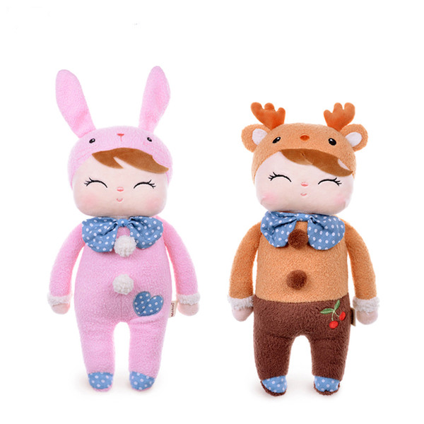 angela original high quality Sweet Cute Angela rabbit doll Metoo baby plush doll for kids panda butterfly bee poupee dolls