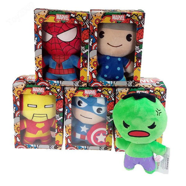 Movie 12CM Cartoon Small Pendant Plush toy Avengers Union Wedding event gift catch baby doll Toy children gifts kids toys