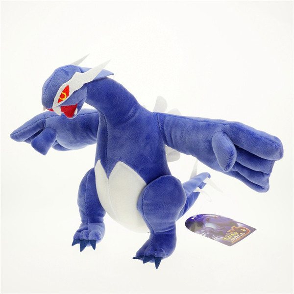 High quality Mega XY Dark Lugia Pikachu Plush Stuffed Doll Toy Holiday Gifts For Children 11.8