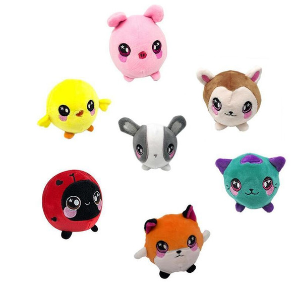 Slow Rebound Plush Doll 10cm 15 Styles Cute Cartoon Animal Slow Rising Decompression Squeeze Toys Novelty Items 1000pcs OOA5753