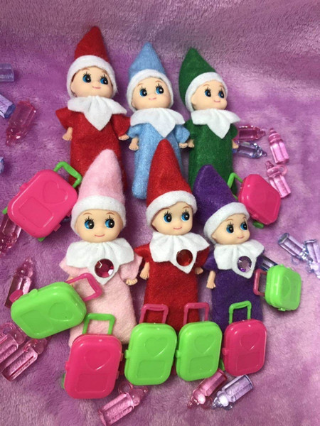 2019 Newest DHL Christmas baby elf boy & Girl 300pcs a Shelf toy baby Kids Christmas New Year Tradition Gift