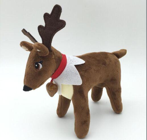 Hot Sale Xmas Elf Pet Reindeer Plush Toy Elf Pet Christmas Toys Gifts ofor Child Kids