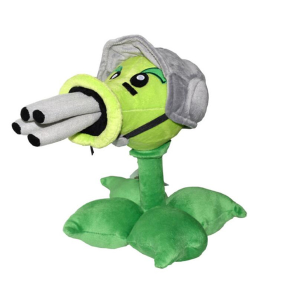 12inch 30cm Cute Lovely Plush Toy PopCap Gatling Pea Shooter Pea Sunflower Melon Stuffed Toys Pousse de pois