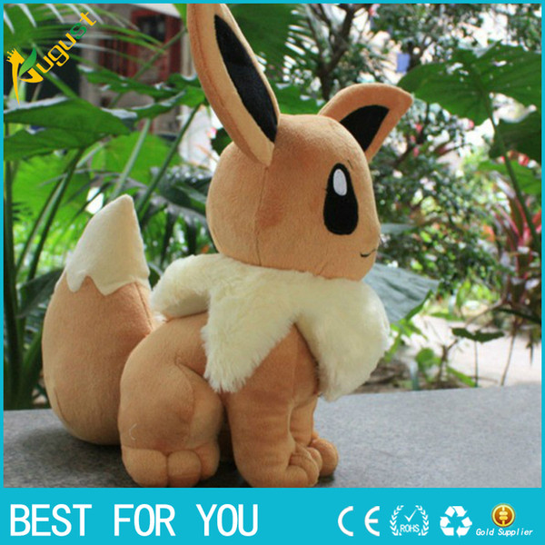 New hot 32cm Poke Plush toys Pikachu dolls Jolteon Umbreon Flareon Eevee Espeon Vaporeon Kids Christmas gifts