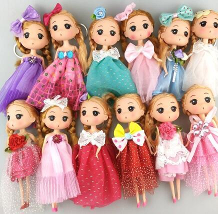 New arrived 18cm confused doll pendant wholesale vinyl doll wedding gifts small doll kit factory direct wholesale