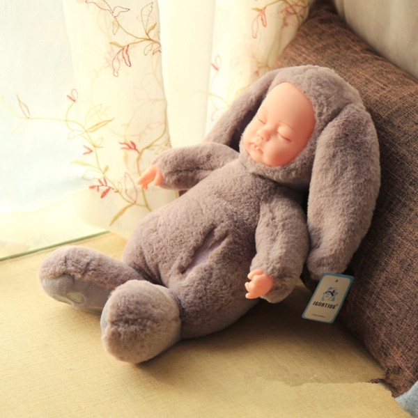 Simulation Rabbit Large Doll Go To Bed Cute Doll Ragdoll Lovely Go To Bed Girl Plush Toys Sleeping Doll