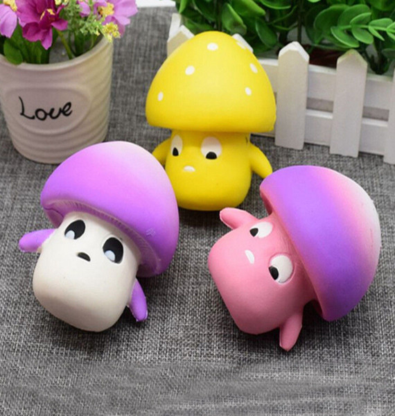 Jumbo Squishy Slow Rising Super Soft Mushroom Squishy Toy Cheap Squishy Decompression Bread Relieve Stress DDA97