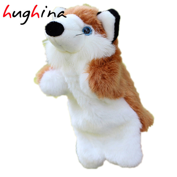 G2247 Animal Hand Puppet Marioneta Puppet Dolls Plush Hand Doll Learning Baby Toys Marionetes Fantoche Bear Puppets