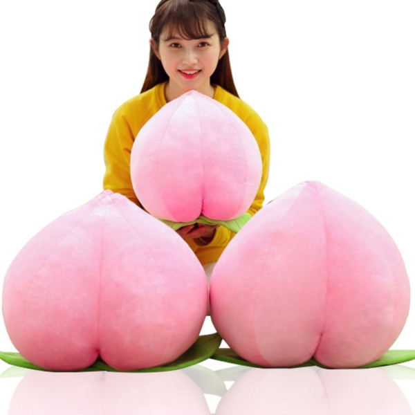 Creative Peaches Shou Tao Peach Plush Toy Pillow Cushion Stage Props Birthday Present Peach