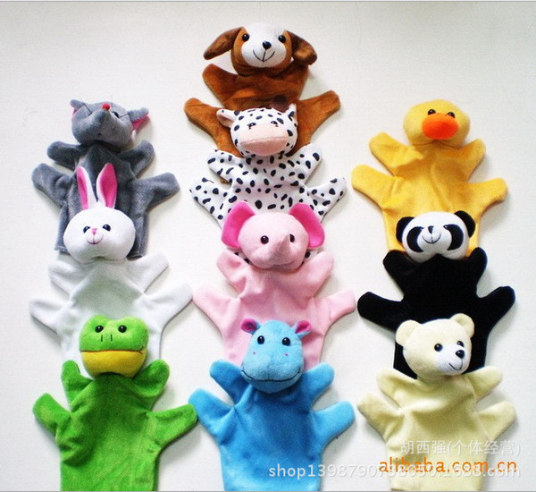 10 animals big hands occasionally tell stories, fingers, even plush toys, dolls, dolls manufacturers, spot wholesale