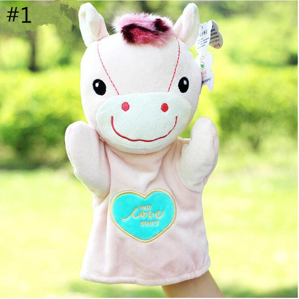 Cute Cartoon Plush Toys Kids Children Baby Animal Finger Toy Creative Thoughtful Gift XT 001