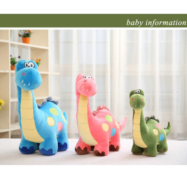 lovely dinosaur Plush toys Hold pillow cartoon Stuffed Plush doll Kids baby Gifts Creative cute doll Christmas birthday present 20-25cm