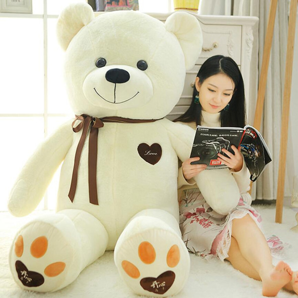 100cm Hot Sale Hug Bear Plush Toy Teddy Bear Stuffed Animal Doll Valentine's Day Gifts